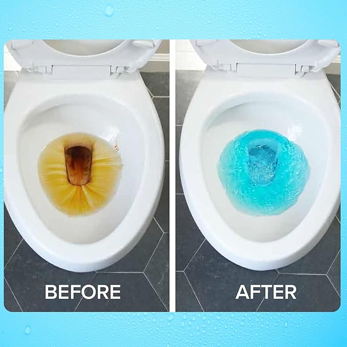 Jantle Automatic Toilet Bowl Cleaner Tablets – In-Tank Toilet Cleaners for Inside the Bowl – Long-Lasting, Easy to Use, Cleans & Deodorizes – 3 Pack