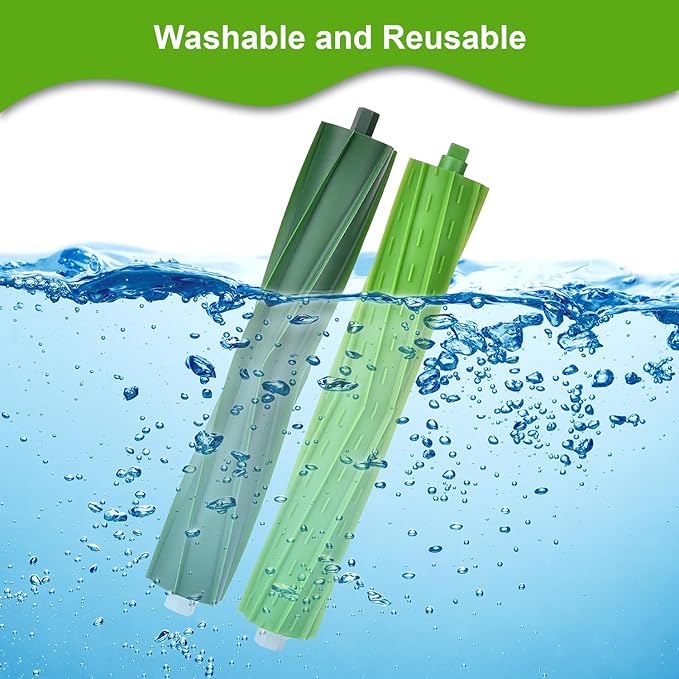 APZOVO 4 Set Replacement Brushes Compatible for iRobot Roomba E & I & J Series, Replacement Parts for Roomba i1 i1+ i2 i2+ i3 i3+ i4 i4+ i6 i6+i7 i7+ i8 i8+ j6 j6+ j7 j7+ E5 E6 E7, Combo i5 i5+ j5 j5+