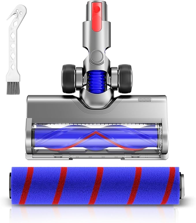 Vacuum Head Replacement Compatible with Dyson V7/V8 Absolute V11/V15 Animal V10 Cyclone Cordless Vacuum Cleaner, The Motorhead Replacement Parts Suitable For Hardwood Floor Attachment