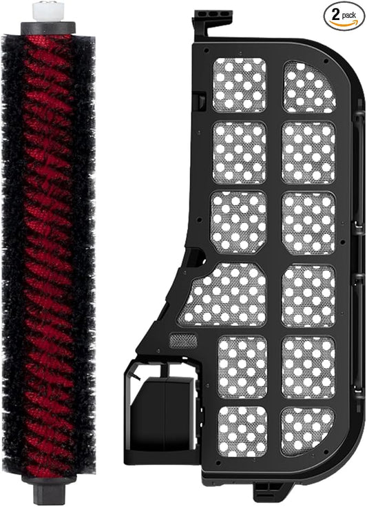 S8 Pro Ultra Accessories Replacement Parts for Roborock Robot Vacuum Cleaner, 1 High-Speed Cleaning Brush,1 Water Filter For Mop Washing and Dock Self-Cleaning Roborock Replacement Parts accessories