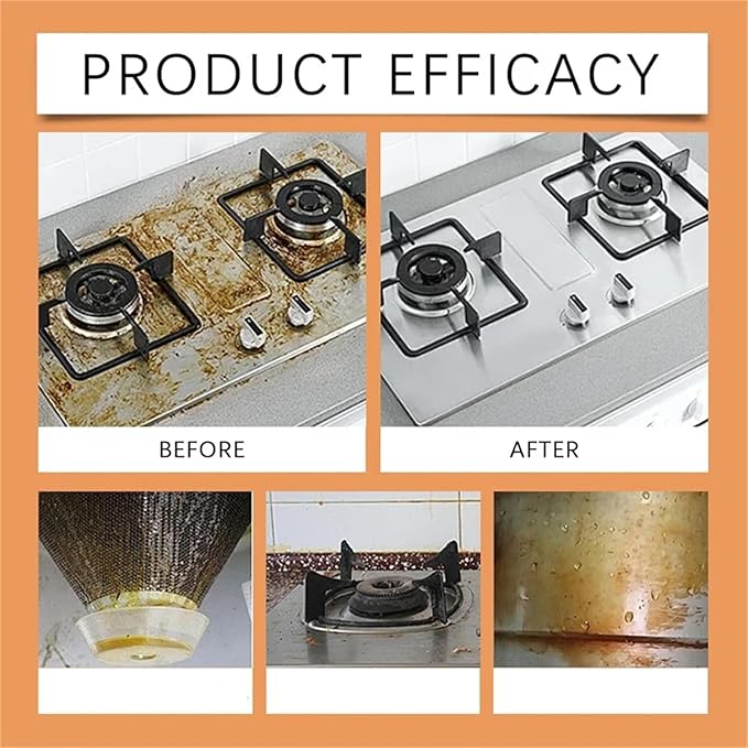 Multi Purpose Powerful Cleaner for Kitchen, 3 in 1 Coconut Oil Cleaning Paste, 3 in 1 Multi-Purpose Stainless Coconut Oil Cleaning Paste, for Oven, Pot and Stove (1)
