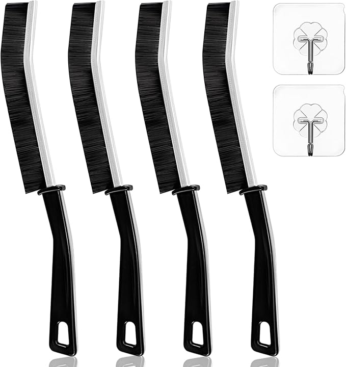 Crevice Cleaning Brush, Hard Bristle Crevice Cleaning Brush, Multifunctional Cleaning Brush, Gap Cleaning Brush, Grout Brush, Crevice Cleaning Tool for Kitchen and Bathroom etc