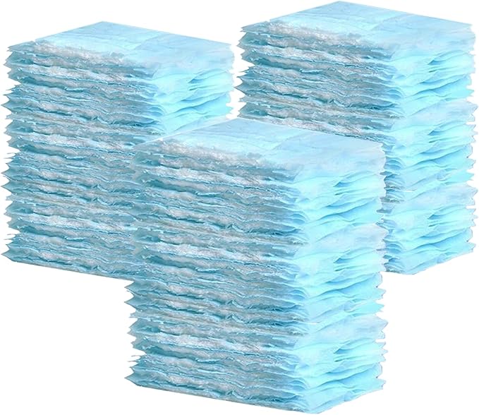 PEACHICHA Disposable Duster Refill Compatible with Swiffer Handle Blue Duster Replacement Head Total 30 Pcs
