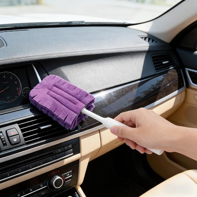 360° Electrostatic Duster Refills — The Sustainable Choice for a Dust-Free Home, Duster Refills Reusable with Duster Handles, Washable Duster Refills for Cleaning, Office, Ceiling Fan (5)