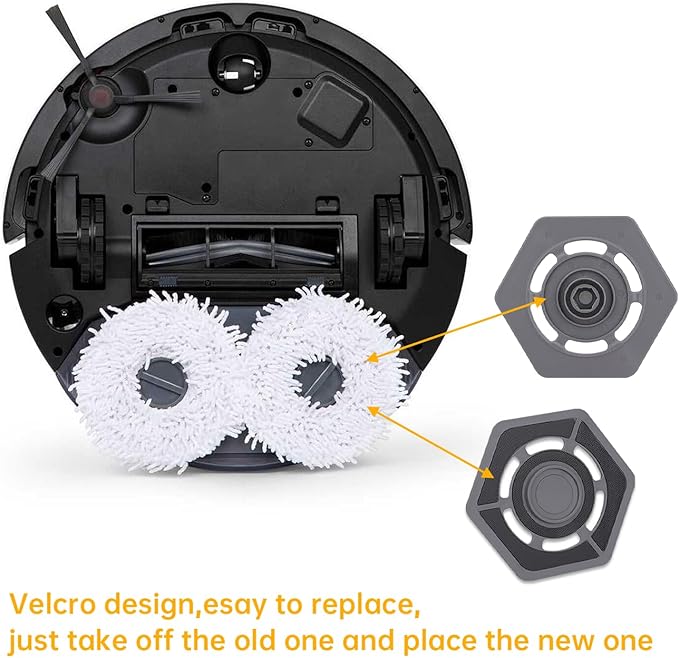 Mop Pad Plate Accessories for Ecovacs Yeedi Mop Station Vacuum Cleaner- Vacuum Pad Board Holder Replacement Mop Tray Part Attachment