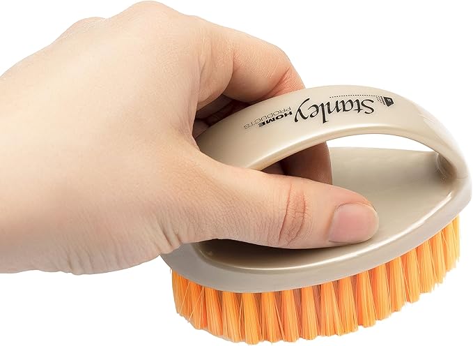 Stanley Home Products Super Scrubby Scrub Brush - All Purpose Cleaning Scrubber w/Looped Handle for Scrubbing Vegetables, Laundry, Shoes, Car & Tub - Deep Multi Surface Cleaning (3)