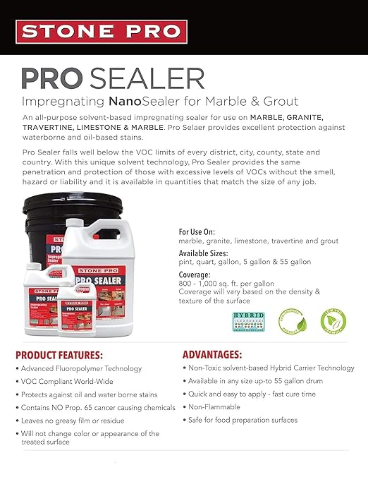 Stone Pro Pro Sealer (Pint)