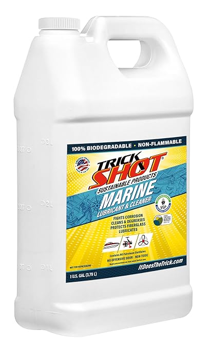 Marine Grade Lubricant, Solvent, & Penetrating Oil | 1 Gallon | Non-Toxic, Non-Flammable, Zero - 1 Pack