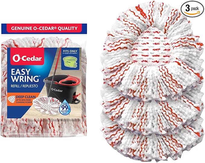 O-Cedar EasyWring Deep Clean Refill 3 - Pack