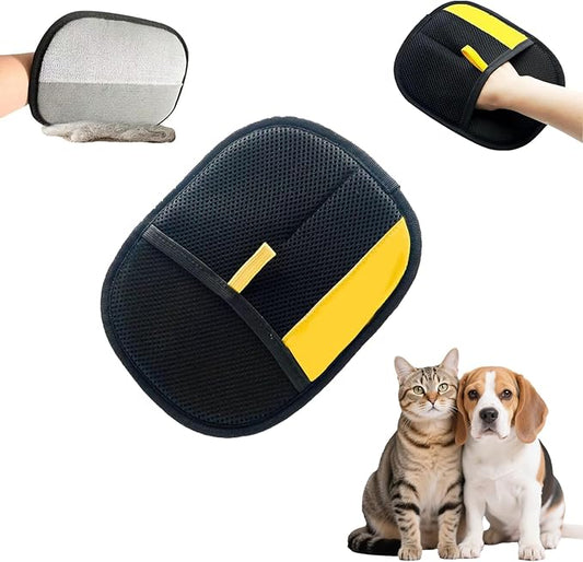 Cat Dog Pet Electrostatic Hair Removal Gloves,Upgraded in 2025,Hair Brush,Washable,Reusable,For Clothes, Sofa,Carpet,Car Seat