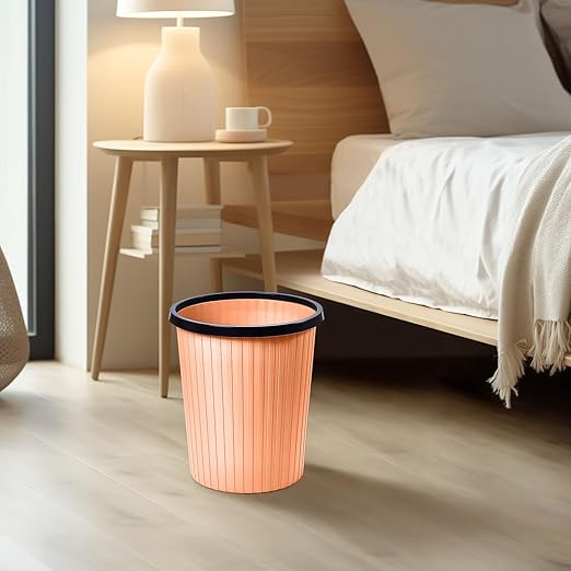ZXJ Plastic Trash Can - 2 Gallon - Pink - Laundry Room,Bathroom,Kitchen,Office,Dormitory,Camping,Kids Room