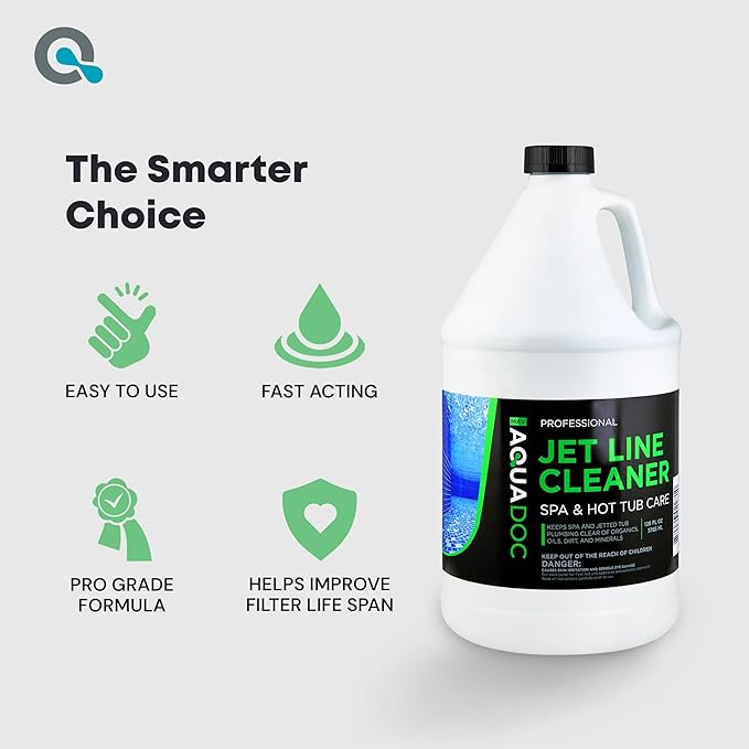 Jet Line Cleaner - 1 Gallon | Fast-Acting Spa & Jetted Tub Cleaner for Hot Tubs