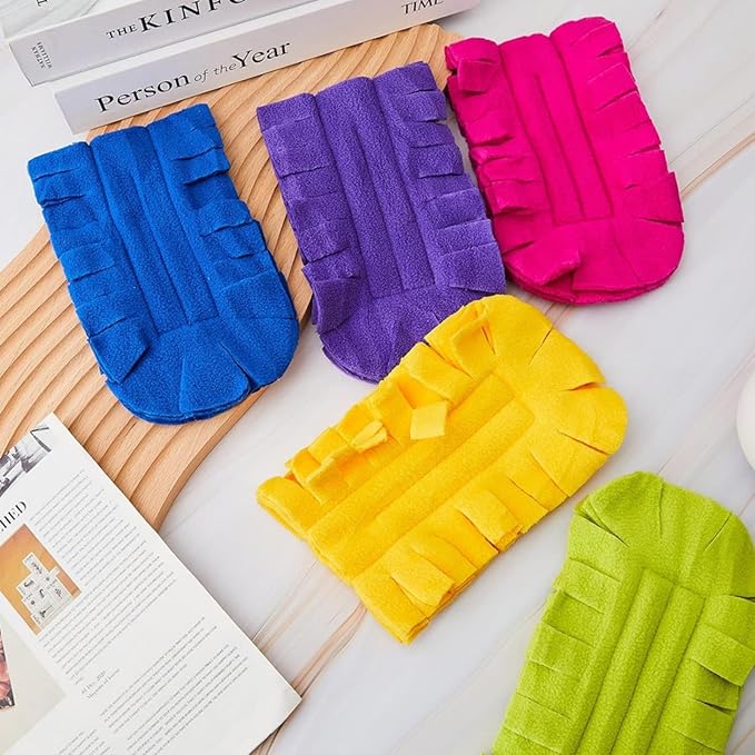 360° Electrostatic Duster Refills — The Sustainable Choice for a Dust-Free Home, Washable & Reusable, High-Density Microfiber (1 Handle + 4 Refills)