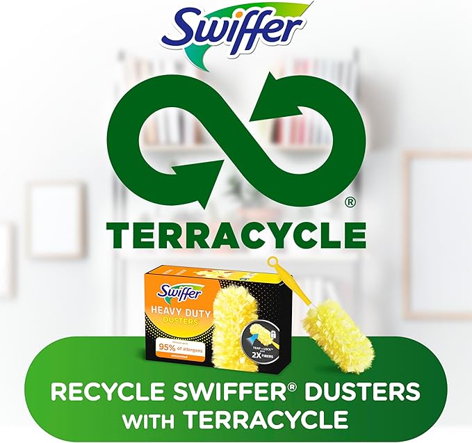 Swiffer Dusters Heavy Duty Multi-Surface Duster Refills for Cleaning, Unscented, 11 Count (Pack of 3)