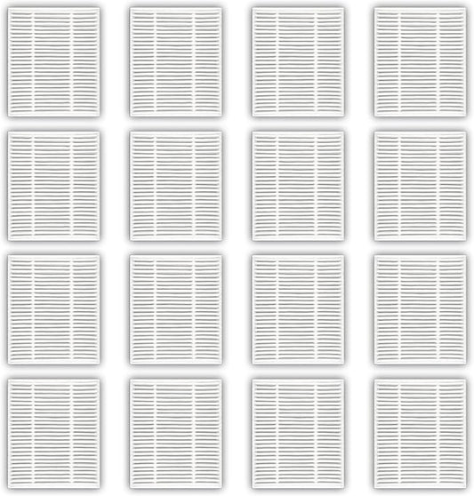 (16 Pack) HEPA Filters for iRobot Roomba 104, 105 Vac, 105 Combo, Roomba Vacuum 2 Essential and Combo Essential Robot Vacuum and Mop Y0140 Y0112 Y0110 Q011 Q0120, HEPA Filter Accessories