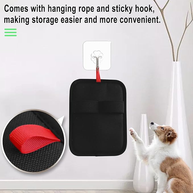 QTOETUII Pet Hair Removal Glove, Magic Brush Pet Hair, Cat Comb, Washable Reusable Dogs Cats Hair Gloves for Furniture, Bed, Sheets, Couch, Clothes, Carpet, Car Seat, Pet Grooming, Curtain (2PCS)