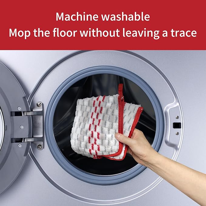 4 Pack Microfiber Spray Mop Pads Compatible with ProMist MAX Replace Head