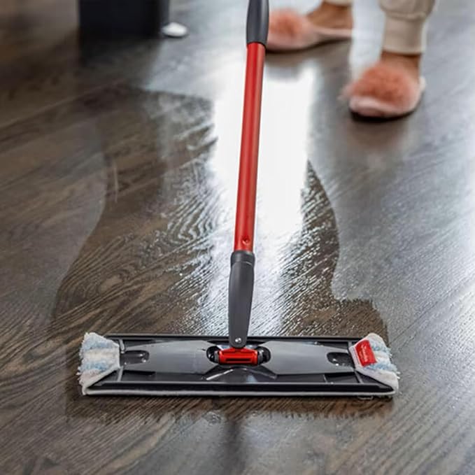 6 Pack Mop Replacement Pads for O-Cedar H2prO Flat Mop System | Machine Washable | Reusable | Microfiber Mop Head Replacements