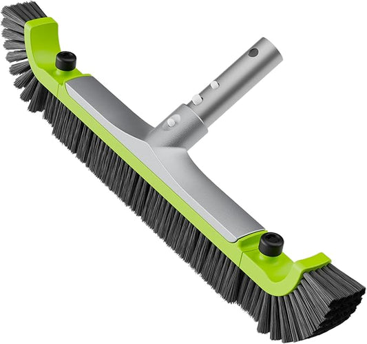 Sepetrel 20” Pool Brush Head for Cleaning Walls,Heavy Duty Inground/Above Ground Swimming Pool Scrub Brushes with Premium Strong Bristle & Reinforced Aluminium Back