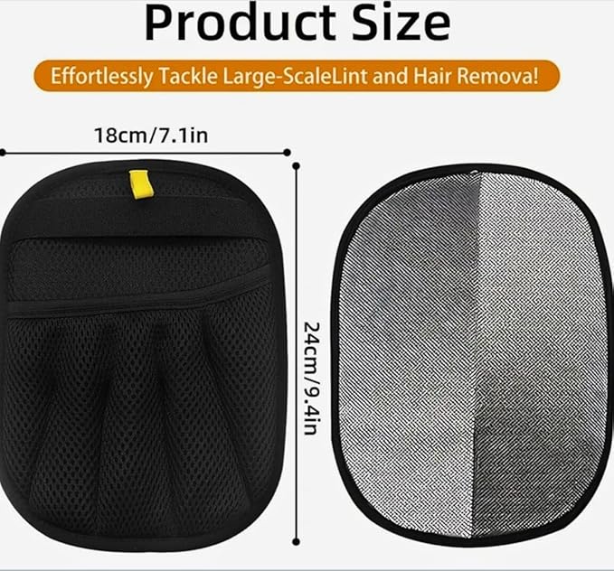 Pet Hair Removal Glove 2-in-1 Pet Hair Removal Tool & Gentle Dog Hair Remover for Shedding – Effective Pet Hair Remover and Cat Hair Remover for Grooming, Furniture, Clothes & Couch Cleaning