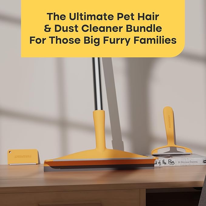 Bundle - Including Xtra, Pro & Mini - Dog Hair Remover and Carpet Scraper Models - Perfect for Couch, Clothes & Rugs - Gets Every Hair! - Value Brand by Uproot Cleaner Pro Pet Hair Remover