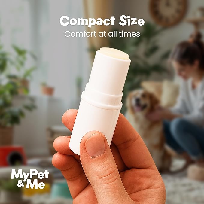 MyPet&Me - Paw and Nose Balm for Dogs & Cats - 6g | Lick-Safe Dog Balm for Paws and Nose | Moisturizing & Soothing Pet Paw Balm for Dry, Cracked Pads | Gentle & Natural Dog Foot Balm