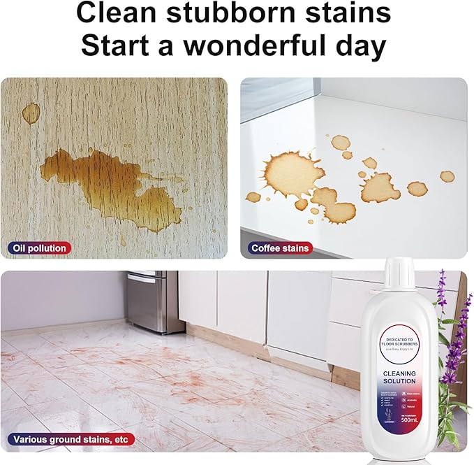 Nukisa Floor Cleaning Solution Compatible With Tineco, Deep Cleans for Multiple Hard Floors, Suitable With All Robot Vacuums with Mopping and Cordless Wet/Dry Vacuum Mop Cleaner (Lavender 2 Bottle)