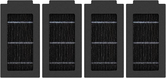 (4 Pack) T50 Pro Omni Replacement HEPA Filters for ECOVACS DEEBOT T50 Pro Omni/ T50 Omni/ T30C Robot Vacuum, Accessories Kit, Upright Filter, Vacuum Filter (NOT FOR T50 Max Pro Omni)