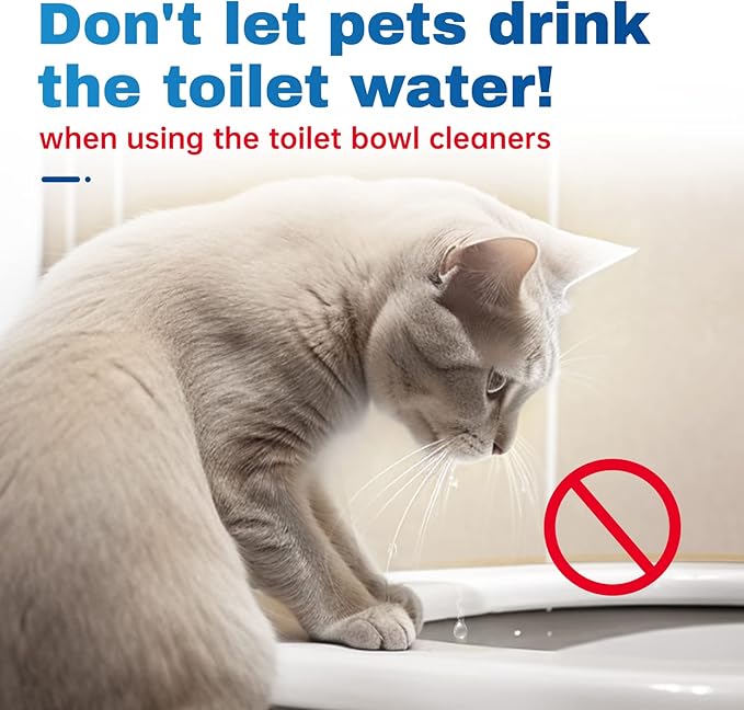 Vacplus Automatic Toilet Bowl Cleaner Tablets, Bathroom Toilet Tank Cleaner (50 PACK), VA-T165