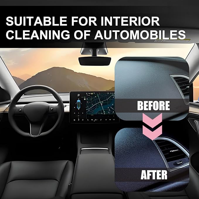 Vexoilux Polishing Cleaner Car Interior, 100ml Car Interior Cleaner Spray, All Purpose Car Interior Detailer Cleaner for Dashboards, Seats, Leather, Plastic 2PCS