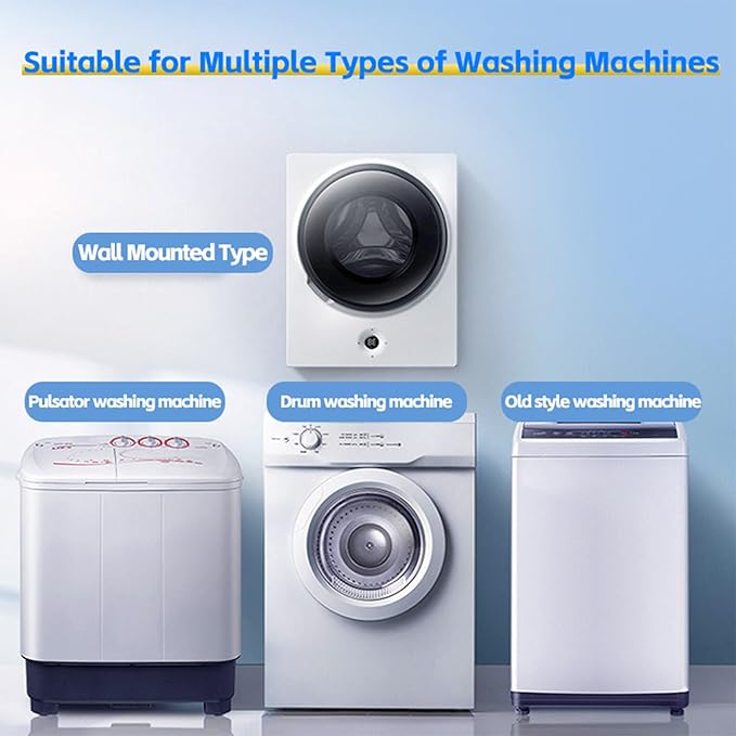 Liapu Washing Machine Cleaner, Washer Cleaner With Odor Blasters, Cleans Front Load And Top Load Washers Cleaning Supplies for Home, Deep Cleaning Residue Laundry Accessories Disposal Cleaner
