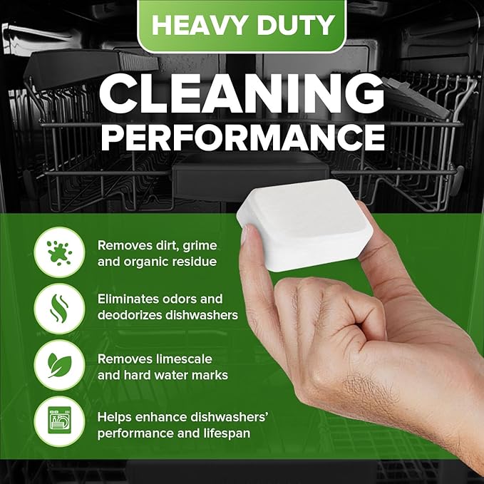 Renuv Washing Machine, Dishwasher, Garbage Disposal Cleaner and Deodorizer - Huge Savings!