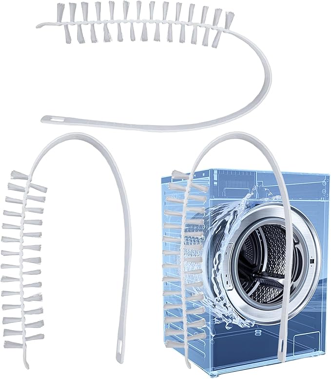 Washing Machine Cleaning Brush, Washing Machine Brush Washing Machine Cleaner Front Load Washer Cleaner Brush Load Washer Cleaner Drum Washing Machine Brush Washing Machine Cleaning Tools 3pcs