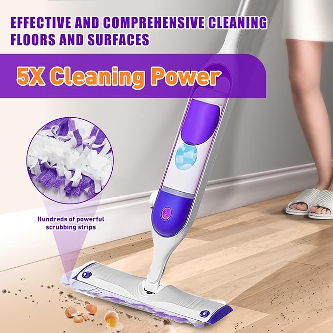 30 Pack Power Mop Pads Compatible with Swiffer Power Mop Refills, Disposable Multi-Surface Power Mop Refills for Swiffer Wet Pads Refill, Cleaning Supplies for Swiffer Power Mop Pads, Unscented