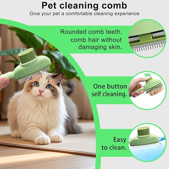 QTOETUII Pet Hair Removal Glove, Magic Brush Pet Hair, Cat Comb, Washable Reusable Dogs Cats Hair Gloves for Furniture, Bed, Sheets, Couch, Clothes, Carpet, Car Seat, Pet Grooming, Curtain (2PCS)
