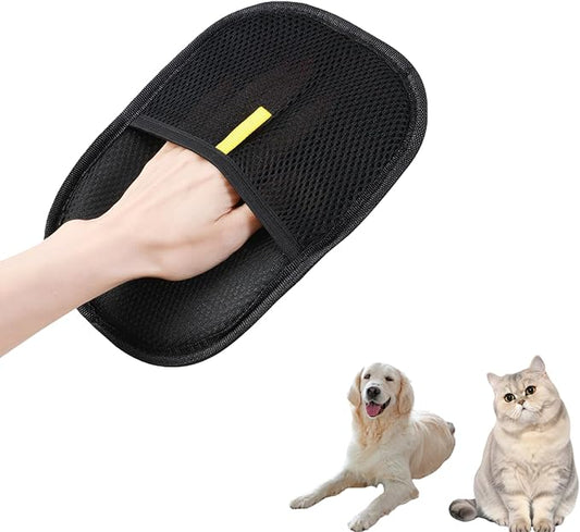 BYNGYDDZ Pet Hair Removal Glove for Dogs and Cats - Electrostatic Pet Hair Gloves &Pet Hair Remover Tool for Furniture, Car Seats, Clothing, Couch, Carpet