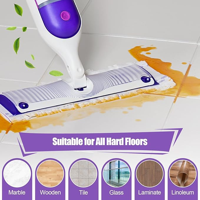 42 Pack Disposable Power Mop Pads for Swiffer PowerMop, 5X Power Mop Refills for Cleaning, 14-Layer Unscented Thickened Multi-Surface Replacement Mopping Pads Refills for Floor Cleaning