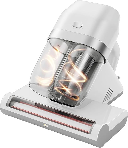 HYNSEN Mattress Vacuum Cleaner, Bed Vacuum Cleaner with UV & Ultrasonic, 16Kpa Suction Handheld Bed Vacuums with High Heating Tech, Effectively Clean Up Bed, Pillows, Sofas, Carpets, 550W