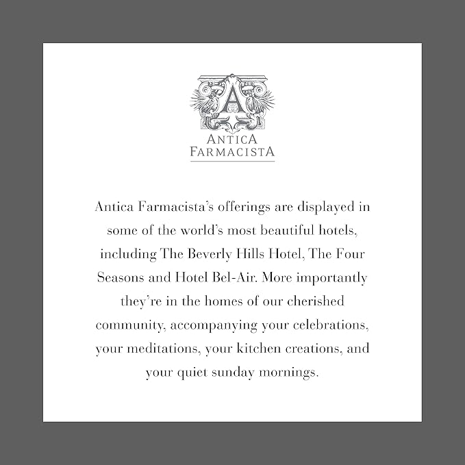 Antica Farmacista Home Ambiance Diffuser - Long-Lasting Reed Scent Diffuser - Luxury Room Freshener Gift - Lush Palm, 3.4 fl oz