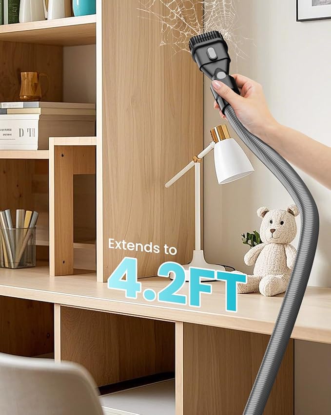 ZEXAPE Cordless Vacuum Cleaner for Makita 18V Battery, 7-in-1 Lightweight Stick Vacuum with HEPA Filter, 35KPA Suction, 350W Brushless Motor, 3 Modes for Floor, Carpet, Car(Battery Not Included)