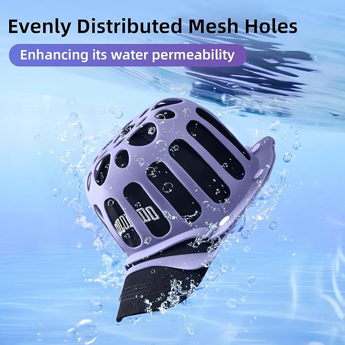 Silicone Hat Washer Cage Hat Cleaner for Baseball Caps, Rust-Proof & Shape-Saving Design,Ball Cap Washer Fit for Adults and Kids Hats Shaper,Flexible and durable，Cap holder,Purple