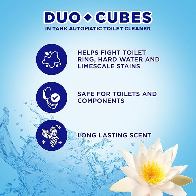 Soft Scrub DuoCubes In-Tank Toilet Cleaner, 2ct, Sapphire Waters (7 Pack)