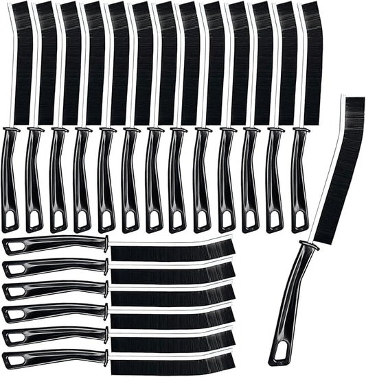 20 Pcs Crevice Cleaning Brush, Bathroom Gap Brush, Grout Cleaner Brush Hard Bristle Crevice Cleaning Brush,Clean The Dead Corners of Bathroom Kitchen Tiles