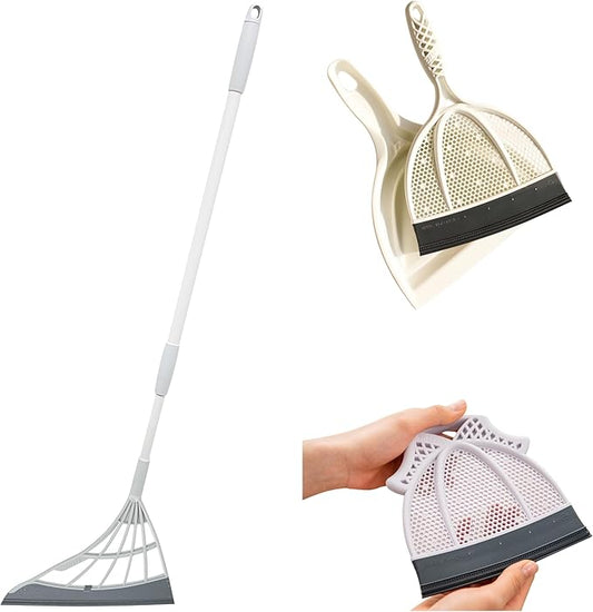 Broombi with Brush & Dustpan and Mini Pet Hair Remover
