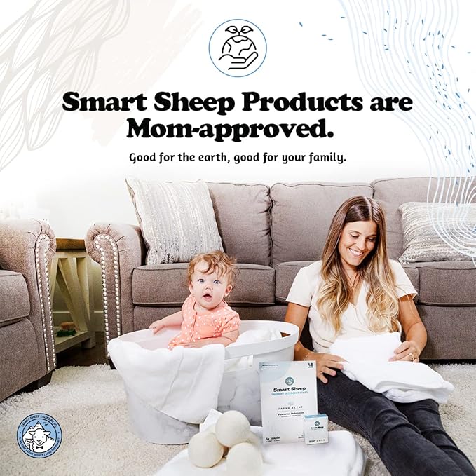 2 Pack Stain Stick - Stain Remover Bar for Clothes by Smart Sheep - Powerful Laundry Stain Remover - Formulated w/Natural Ingredients - Perfect for Food Drink Pet Grass & Blood Stains