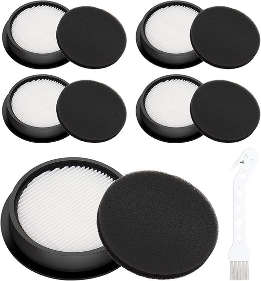 VAC01 Filter Replacement Compatible with SMOTURE VAC01/VAC02/VC70 Cordless Vacuum Cleaner & ozeeco EC01 Vacuum Cleaner,Washable Hepa Filter Accessories Set (5 Pack)