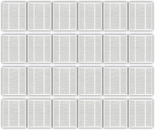 (24 Pack) Roomba 104 HEPA Filters for iRobot Roomba 104, 105 Vac, 105 Combo, Roomba Vacuum 2 Essential and Combo Essential Robot Vacuum and Mop Y0140 Y0112 Y0110 Q011 Q0120, HEPA Filter Accessories
