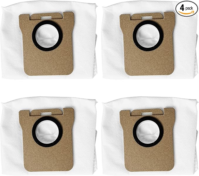 Replacement Dust Bag Compatible for Dreame Bot L10S Ultra Robot Vacuum Cleaner Parts Accessories 4PCS