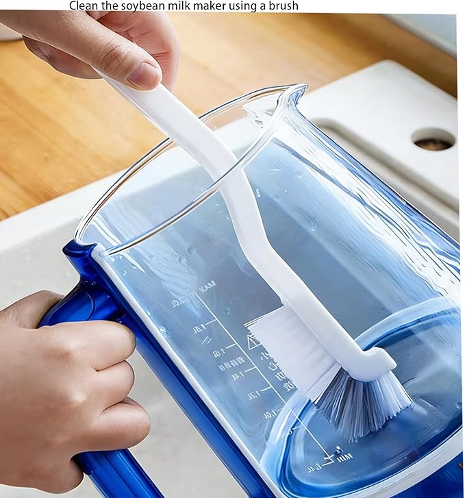 Htydjd Narrow Crevice Cleaning Brush and Scraper Tools Set 14 Pcs Hard Bristle Gap Cleaning Supplies Brushes Small Spaces Sink Kitchen Bathroom Toilet Grout Shower Window Track Tub Faucets Cup