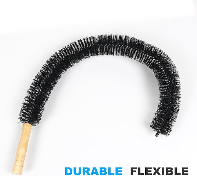 26 Inch Dryer Vent Cleaner Brush - 660mm Clothes Dryer Lint Vent Trap Cleaning Brush, Flexible Lint Remove for Household Dust Cleaning